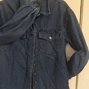 Denim Button-Up shirt
